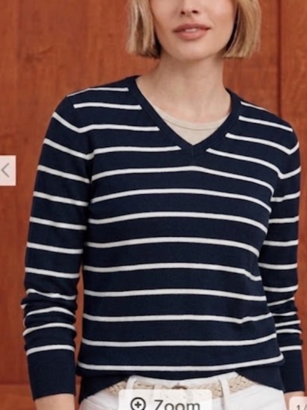 VINTAGE J Crew Sweater Medium Navy Nautical Preppy Fisherman Cashmere Blend